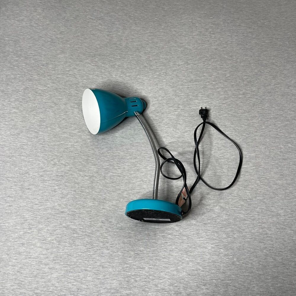 Mainstays Teal Adjustable Table Desk Lamp